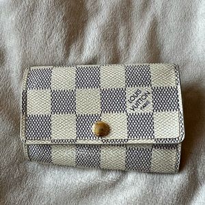Louis Vuitton Damier Azur 6-Key Holder